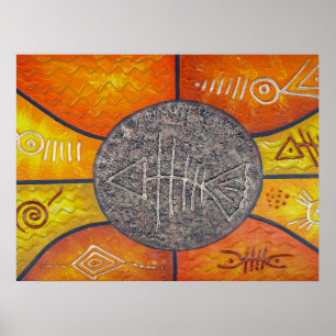 Poster d'art en République Dominicaine