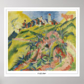 Poster d'art Ernst Ludwig Kirchner Zedign #240 (Devant)