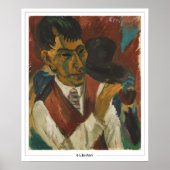 Poster d'art Ernst Ludwig Kirchner Zedign #320-2 (Devant)