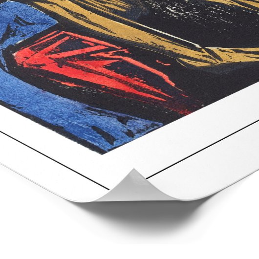 Poster d'art Ernst Ludwig Kirchner Zedign #361 (Coin)