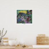 Poster d'art Ernst Ludwig Kirchner Zedign #6 (Cuisine)