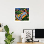 Poster d'art Ernst Ludwig Kirchner Zedign #9 (Bureau à domicile)