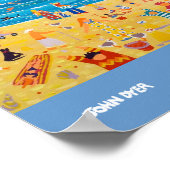 Poster d'art : Eskimo Kids at St Michael's Mount (Coin)