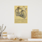 Poster d'art et de bicyclette Ranger Arch Frame 19 (Cuisine)