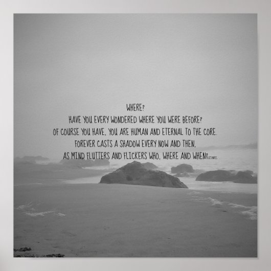 POSTER D'ART ET DE CONCEPTION (Devant)