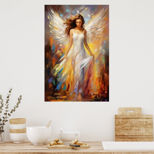 Poster d'art Ethereal Angel (Cuisine)