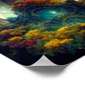 Poster d'art Ethereal Castle 2 Imaginaire (Coin)