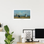 Poster d'art Eugène Boudin Zedign #30 (Bureau à domicile)