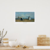 Poster d'art Eugène Boudin Zedign #30 (Cuisine)