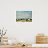 Poster d'art Eugène Boudin Zedign #4 (Cuisine)