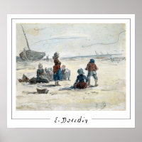 Poster d'art Eugène Boudin Zedign #4