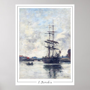 Poster d'art Eugène Boudin Zedign #418-2