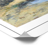 Poster d'art Eugène Boudin Zedign #520-2 (Coin)