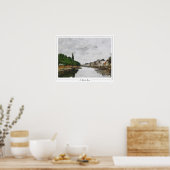 Poster d'art Eugène Boudin Zedign #89-2 (Cuisine)