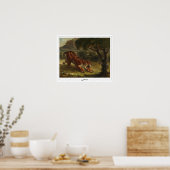 Poster d'art Eugène Delacroix Zedign #16 (Cuisine)