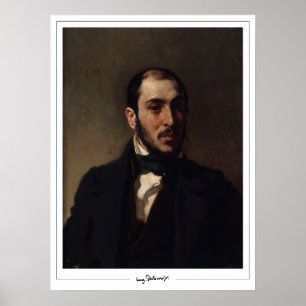 Poster d'art Eugène Delacroix Zedign #254