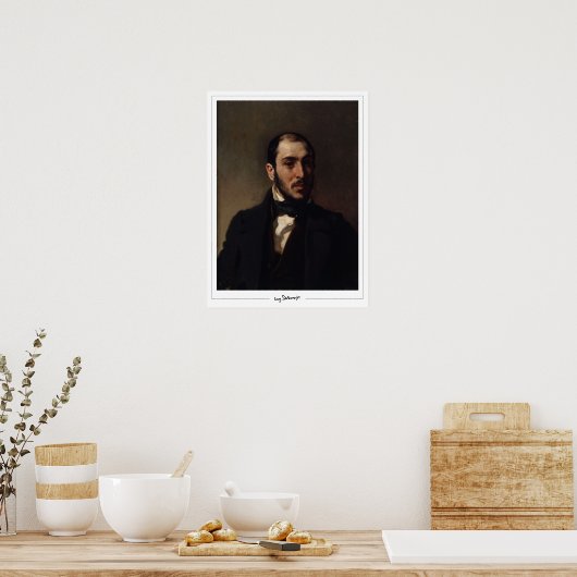 Poster d'art Eugène Delacroix Zedign #254 (Cuisine)
