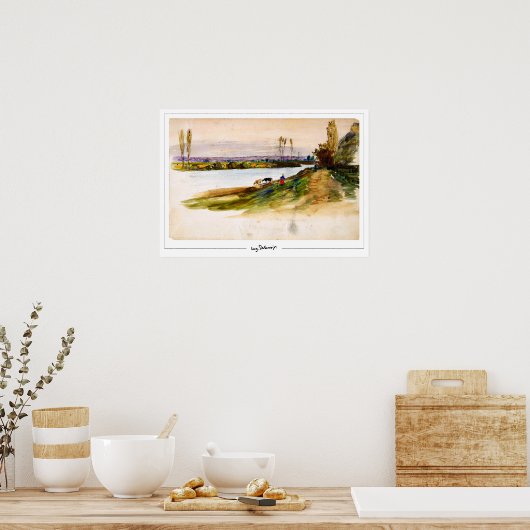 Poster d'art Eugène Delacroix Zedign #421 (Cuisine)