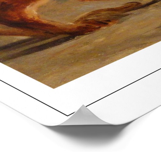 Poster d'art Eugène Delacroix Zedign #491 (Coin)