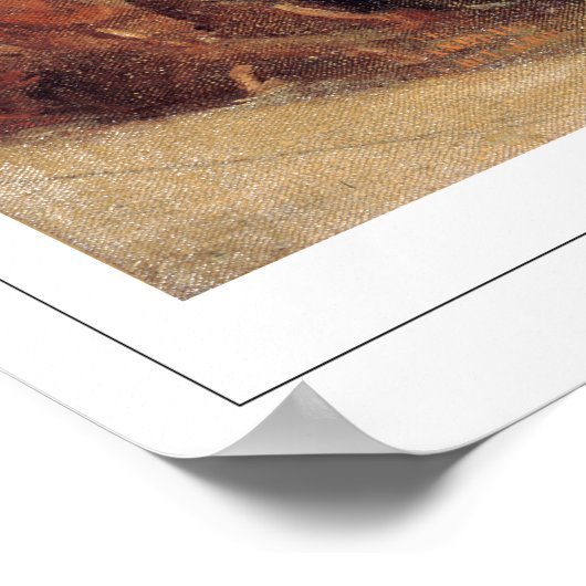 Poster d'art Eugène Delacroix Zedign #517 (Coin)