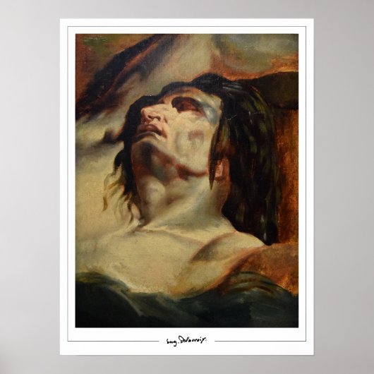 Poster d'art Eugène Delacroix Zedign #537 (Devant)