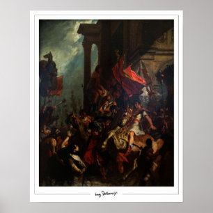Poster d'art Eugène Delacroix Zedign #560
