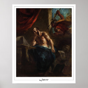 Poster d'art Eugène Delacroix Zedign #590