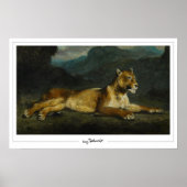 Poster d'art Eugène Delacroix Zedign #603 (Devant)