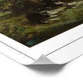 Poster d'art Eugène Delacroix Zedign #627 (Coin)