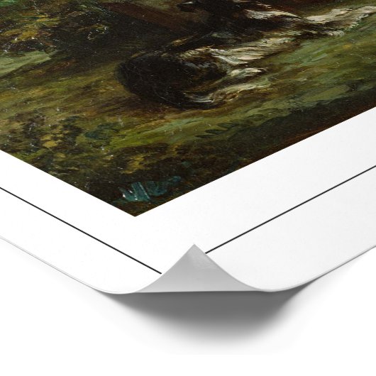 Poster d'art Eugène Delacroix Zedign #627 (Coin)