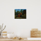 Poster d'art Eugène Delacroix Zedign #627 (Cuisine)