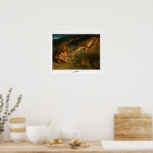 Poster d'art Eugène Delacroix Zedign #637 (Cuisine)