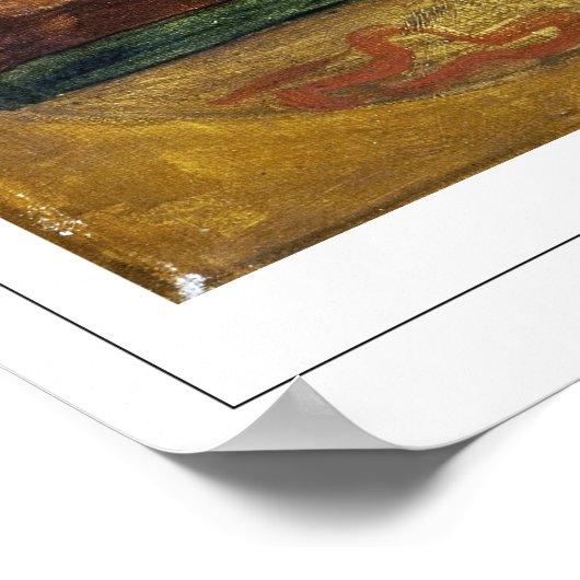 Poster d'art Eugène Delacroix Zedign #720 (Coin)