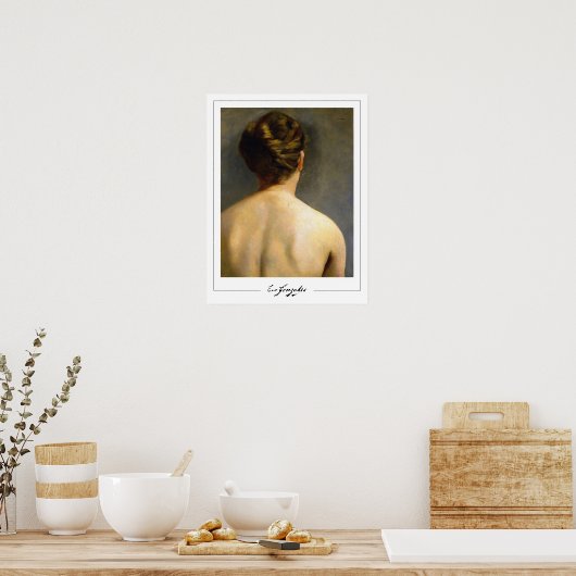 Poster d'art Eva Gonzalès Zedign #81 (Cuisine)