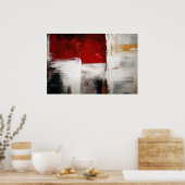 Poster d'art expressionniste Abstrait Imprimantes  (Cuisine)