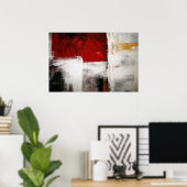 Poster d'art expressionniste Abstrait Imprimantes  (Bureau à domicile)