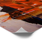 Poster d'art expressionniste Abstrait Imprimantes  (Coin)
