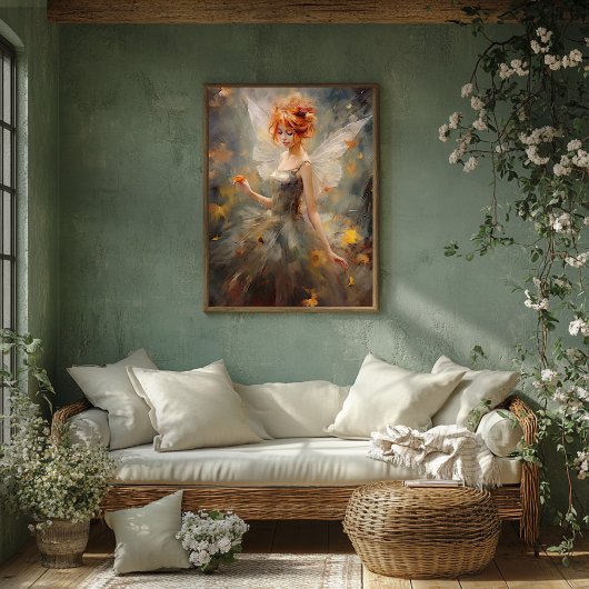 Poster d'Art Fairy Automne