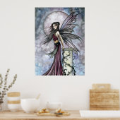 Poster d'art Fairy with Pleine lune Imaginaire (Cuisine)