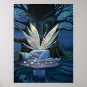 Poster d'Art Fairy - "Wood Spirit"