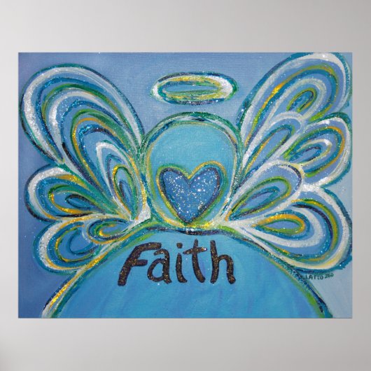 Poster d'art Faith Angel Imprimer (Devant)