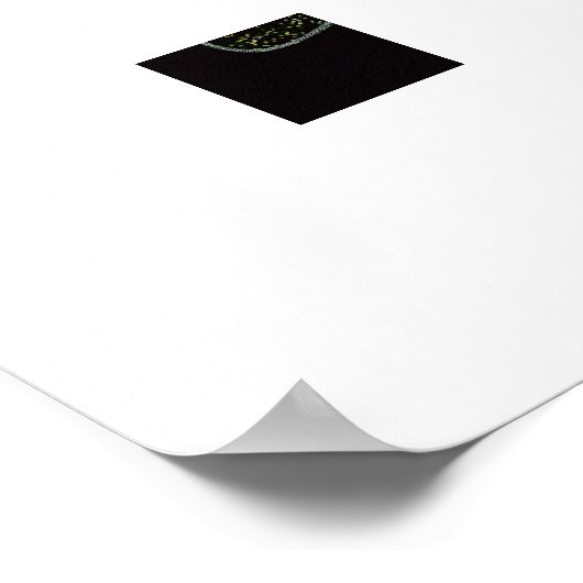 Poster d'art féminin résilient (Coin)