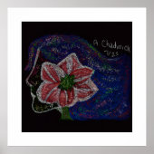 Poster d'art féminin résilient (Devant)