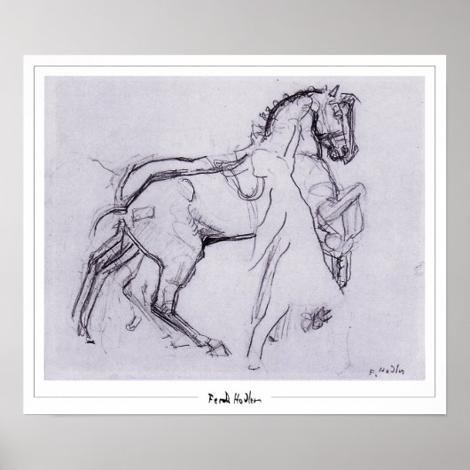 Poster d'art Ferdinand Hodler Zedign #241 (Devant)