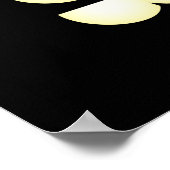 Poster d'art fractal Illusion géométrique (Coin)