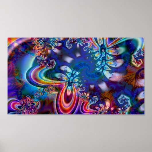 Poster d'art fractal R5K4 (Devant)