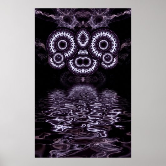 Poster d'art fractal Ramiana (Devant)
