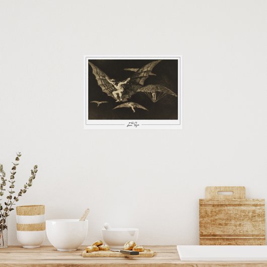 Poster d'art Francisco Goya Zedign #169 (Cuisine)