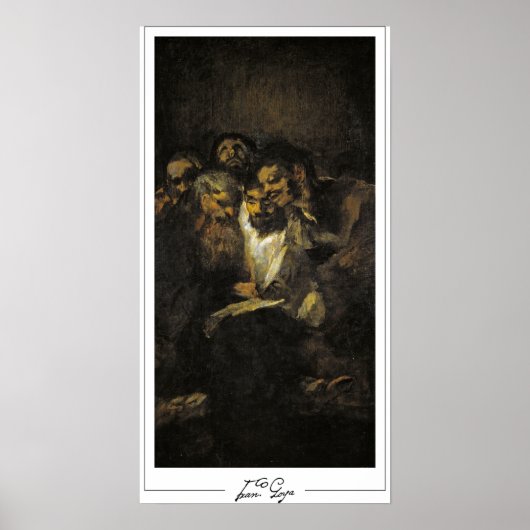 Poster d'art Francisco Goya Zedign #179 (Devant)