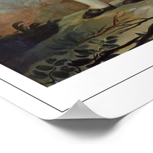 Poster d'art Francisco Goya Zedign #2 (Coin)